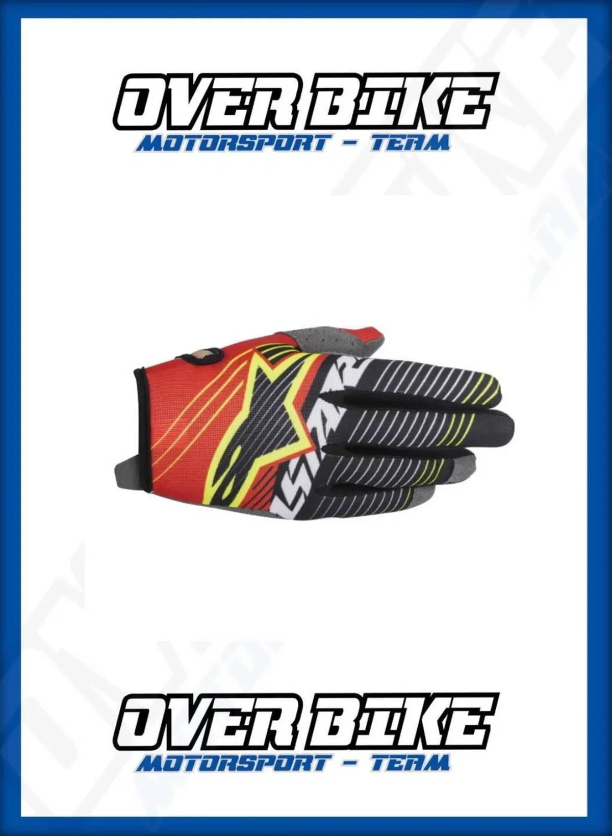 Guanti Alpinestars Radar Tracker M Red Black White