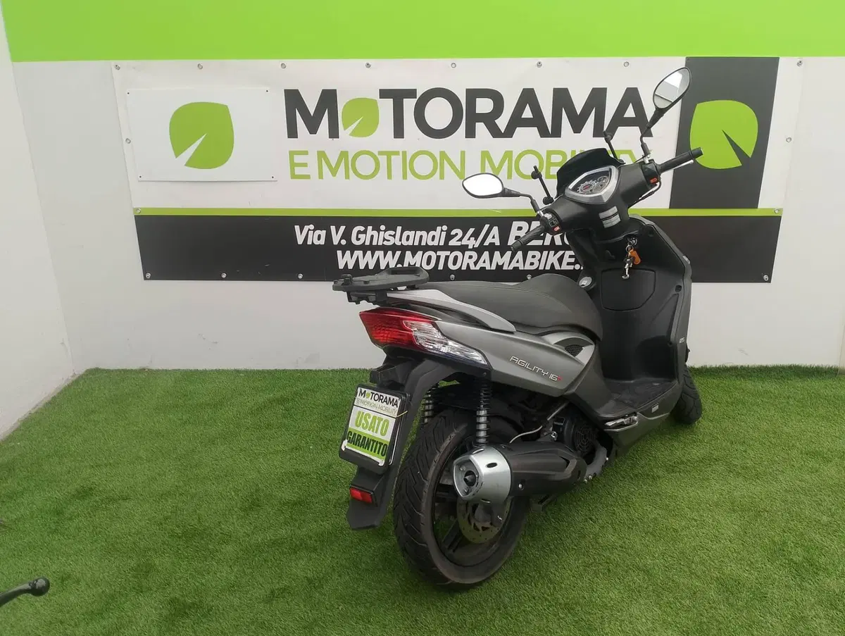 Kymco Agility 125 R16 + (2017 - 20) (4)
