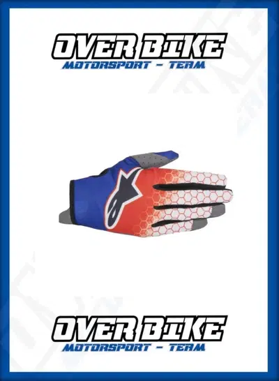 Guanti Alpinestars Radar Tracker L Red Blue White