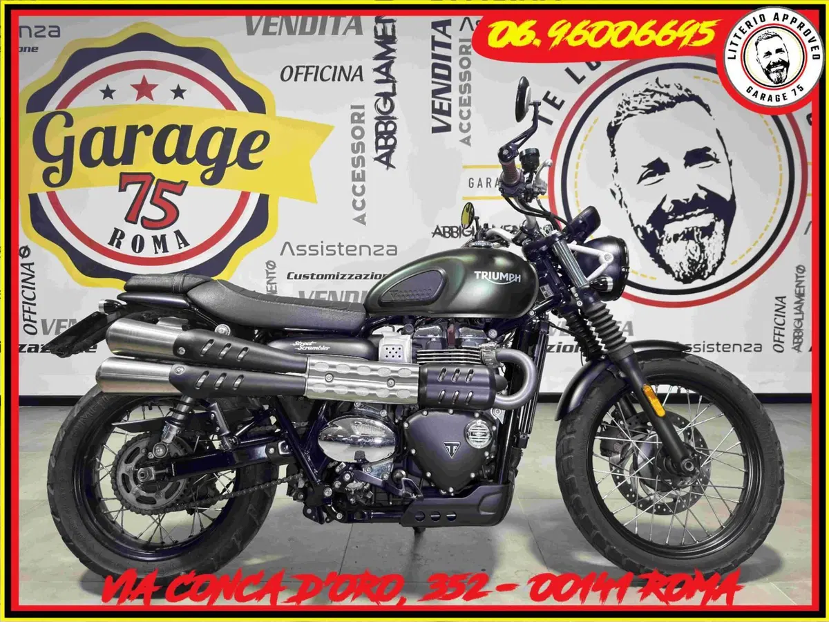 Triumph Street Scrambler 900 (2017 - 18)