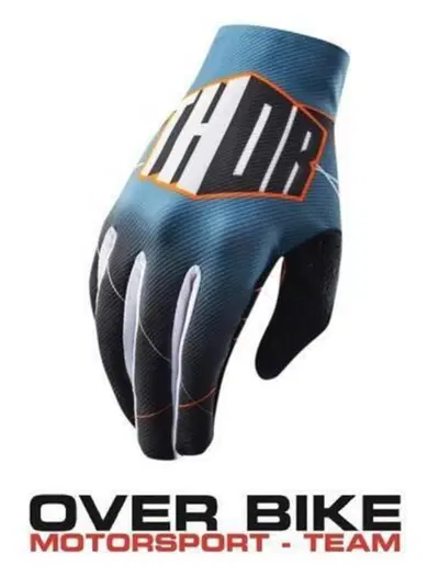 Guanti Thor S15 Void Prism S Azzurro Nero
