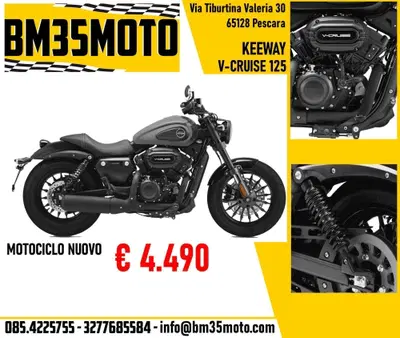 Keeway Motor V-Cruise 125 (2022 - 26) nuova