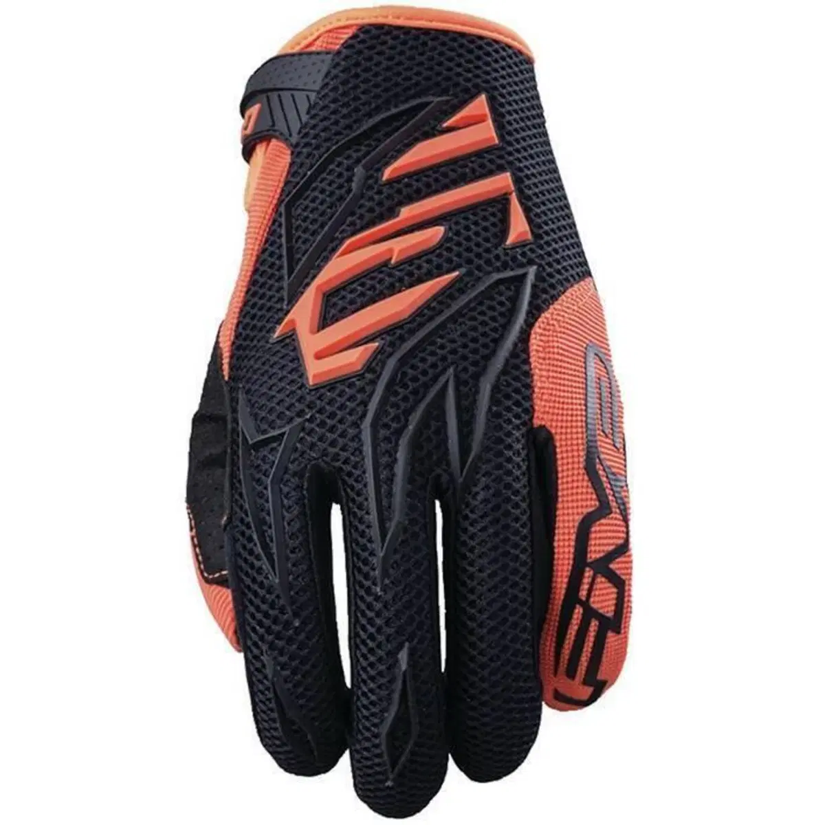 Guanti Bambino Five MXF3 S Nero Arancio Fluo