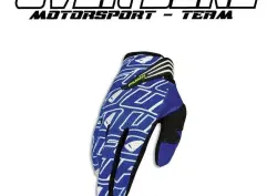 Guanti Ufo Plast Punk M Blu Bianco
