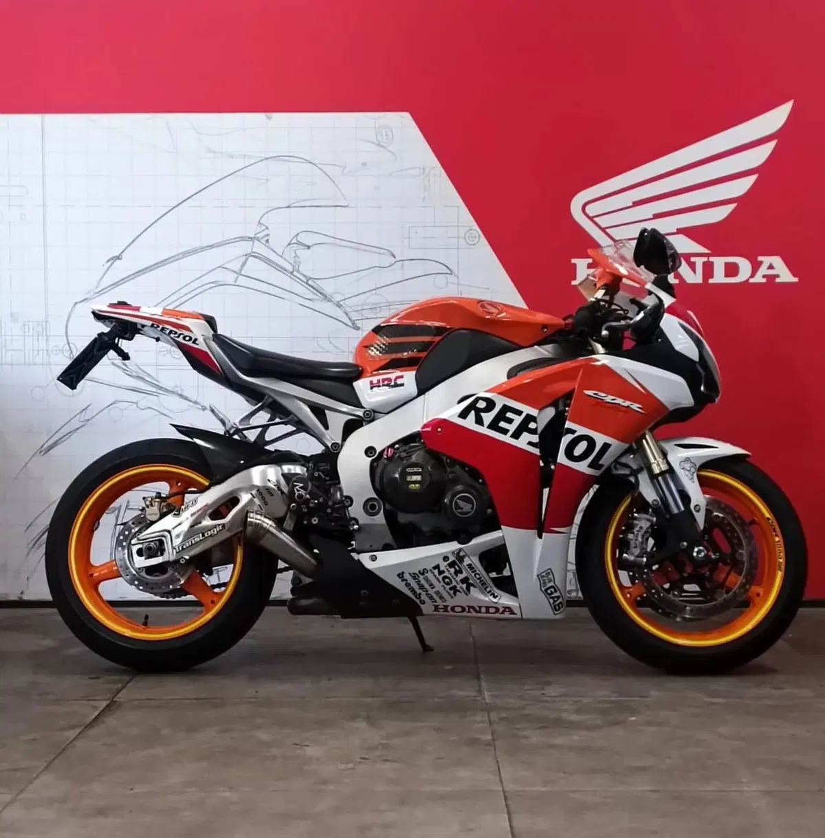 Honda CBR 1000 RR C- ABS (2009 - 11) (3)