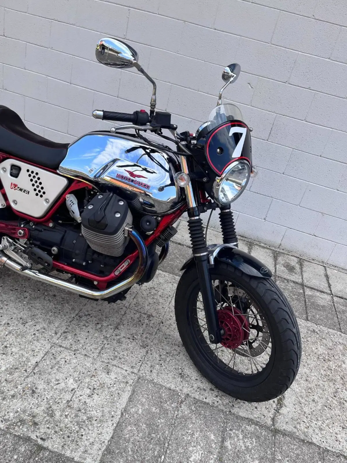 Moto Guzzi V7 Racer (2012 - 14) (3)