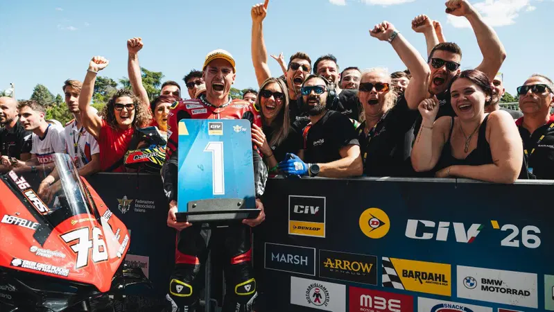 Dunlop CIV 2026, Imola. Le gare del sabato: vince Cavalieri con Pirro terzo, scivola Delbianco. In SS primo posto di Mantovani [VIDEO-RISULTATI]
