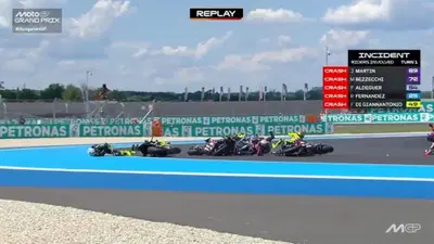 MotoGP 2026. GP di Ungheria a Balaton. Jorge Martin punito con un doppio long lap penalty dopo l'incidente in partenza [VIDEO]