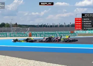 MotoGP 2026. GP di Ungheria a Balaton. Jorge Martin punito con un doppio long lap penalty dopo l'incidente in partenza [VIDEO]