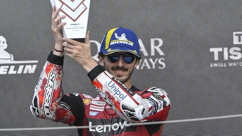 MotoGP 2026. GP di Ungheria a Balaton. Pecco Bagnaia, terzo: "Piste cos&igrave; sono un mio limite, devo fare uno step per il futuro dato che avremo Adelaide e Buenos Aires"