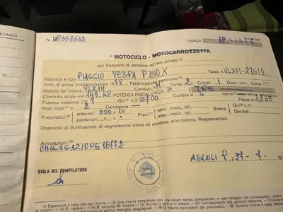 Piaggio Vespa P 150 X d'epoca