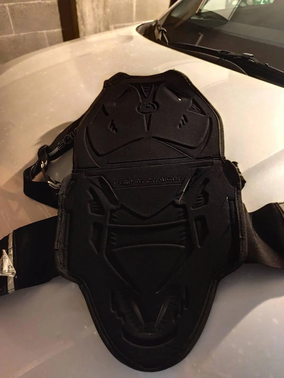 Protezione schiena per moto marca Soul Race, tagli (3)