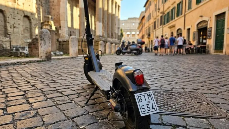 Monopattini a Roma: perch&eacute; rubare le targhe &egrave; un bluff