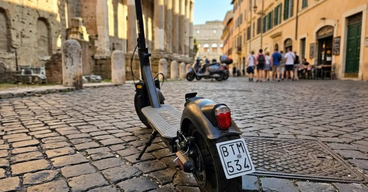 Monopattini a Roma: perch&eacute; rubare le targhe &egrave; un bluff
