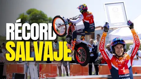 🚨 ¡HISTÓRICO TONI BOU! Pulveriza un Récord Guiness salvaje en su pueblo natal 🏍️💥