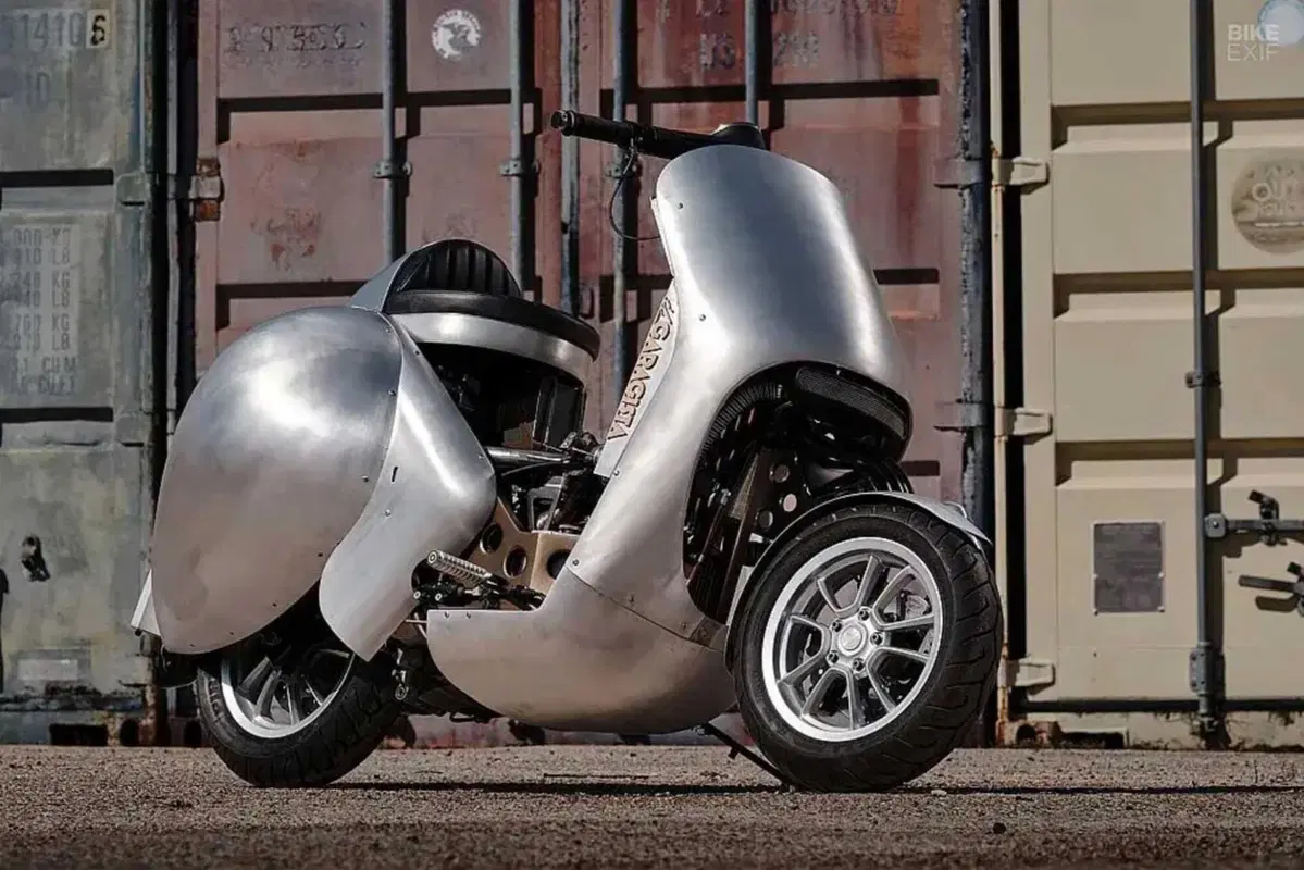Vespa GT 200 Turbo: lo scooter custom all’ennesima potenza (4)