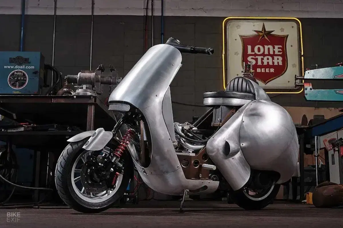 Vespa GT 200 Turbo: lo scooter custom all’ennesima potenza (2)
