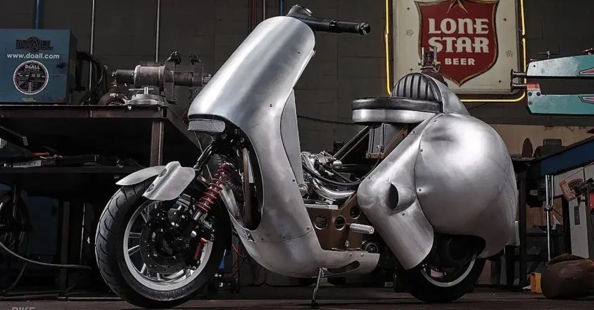 Vespa GT 200 Turbo: lo scooter custom all&rsquo;ennesima potenza