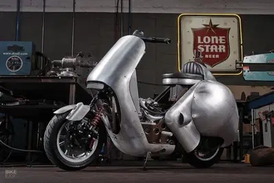 Vespa GT 200 Turbo: lo scooter custom all&rsquo;ennesima potenza