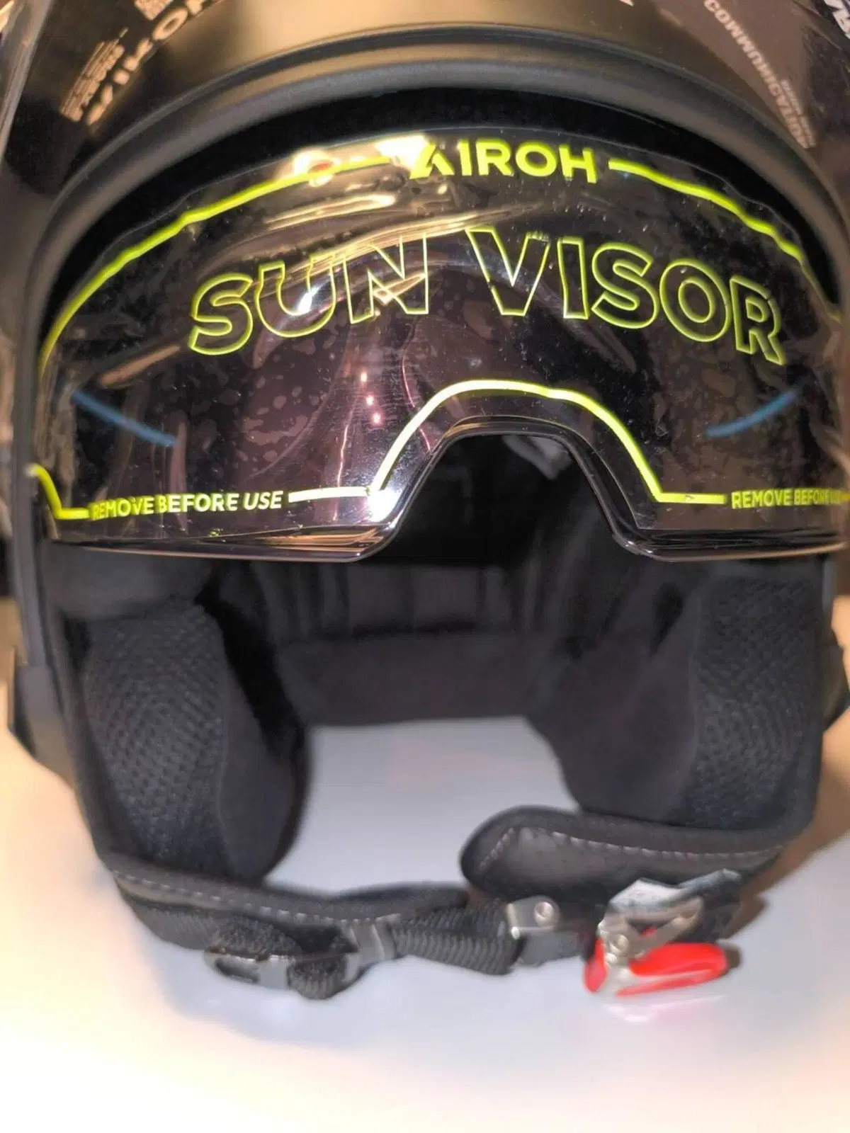 Casco demi jet Airoh Helyos nero xs (8)