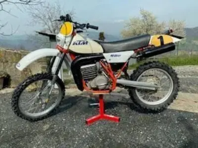 KTM 495 MC d'epoca