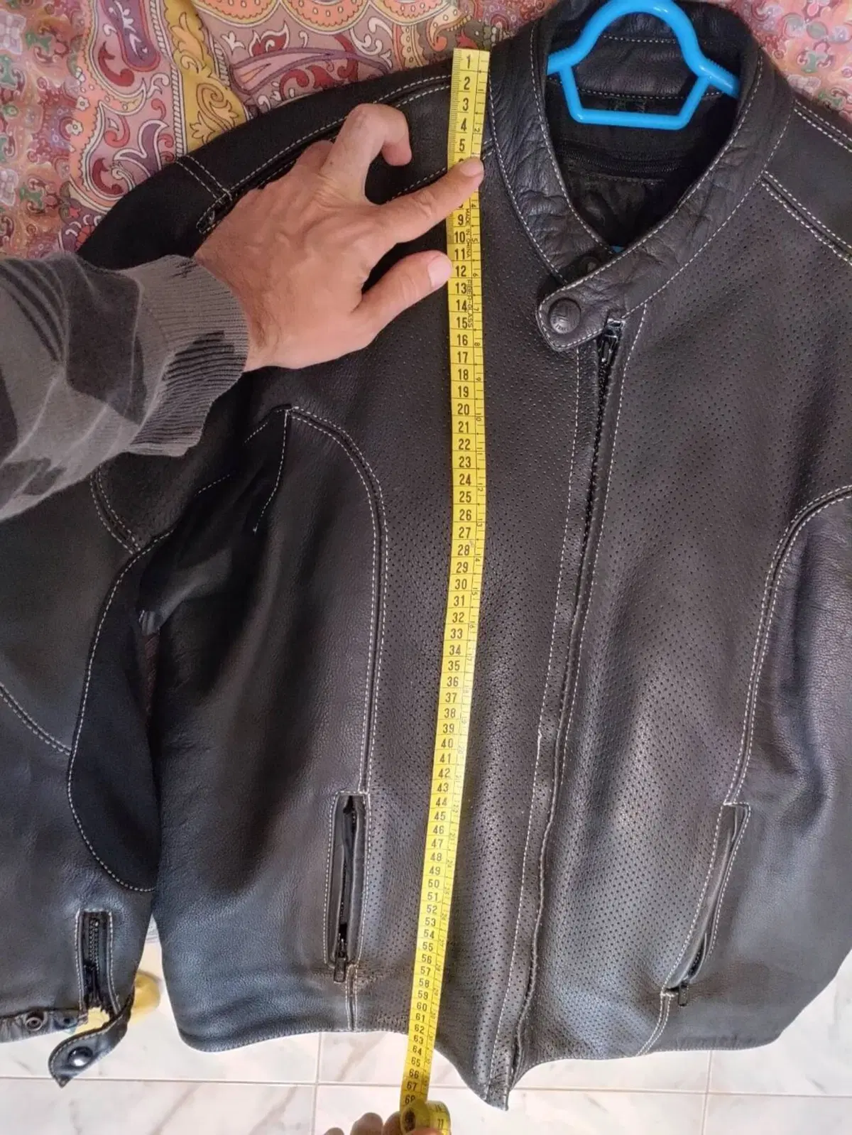 GIACCA in PELLE (stile cafè racer) Frank Thomas (5)