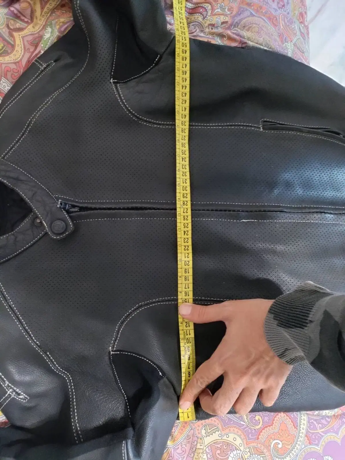 GIACCA in PELLE (stile cafè racer) Frank Thomas (6)