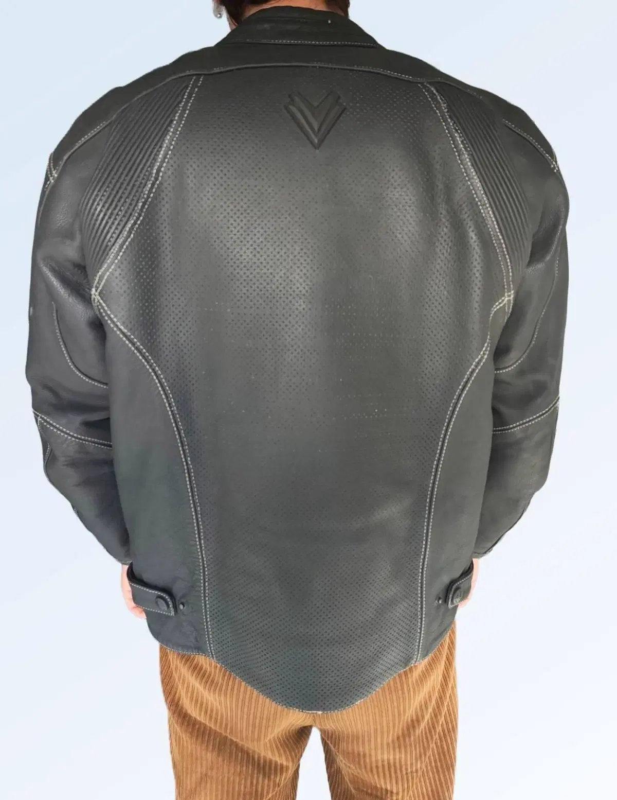 GIACCA in PELLE (stile cafè racer) Frank Thomas (2)