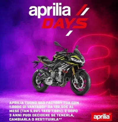 Aprilia Tuono 660 (2021 - 25) nuova