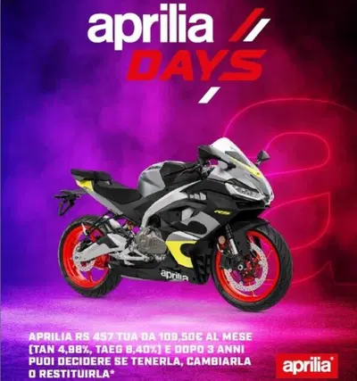 Aprilia RS 457 (2024 - 26) nuova