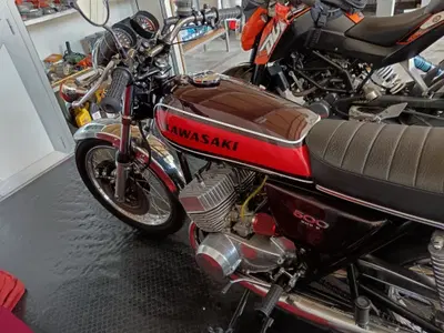 Kawasaki Kawasaki mach 3 500 d'epoca