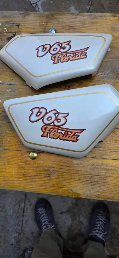 FIANCHETTI COPRI BATTERIA GUZZI FLORIDA Moto Guzzi