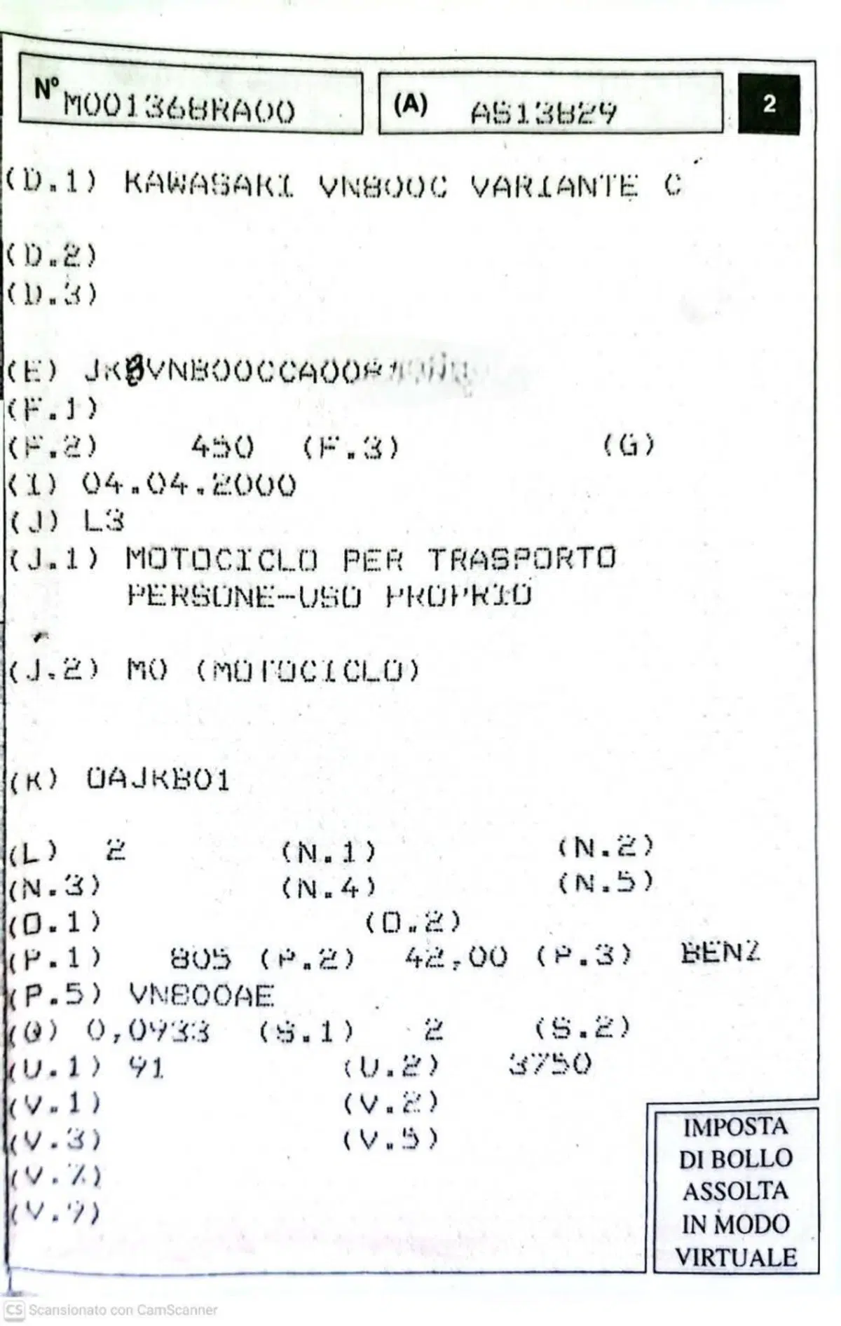 Kawasaki VN 800 Classic (1996 - 00) (10)