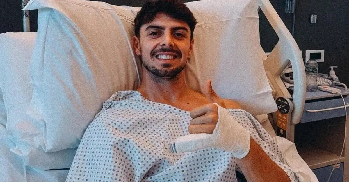 MotoGP 2026. Fabio Di Giannantonio operato al mignolo della mano sinistra: presenza a Brno non a rischio