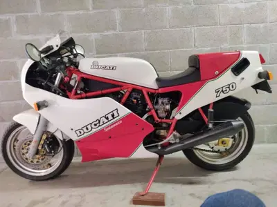 Ducati 750 Santamonica d'epoca