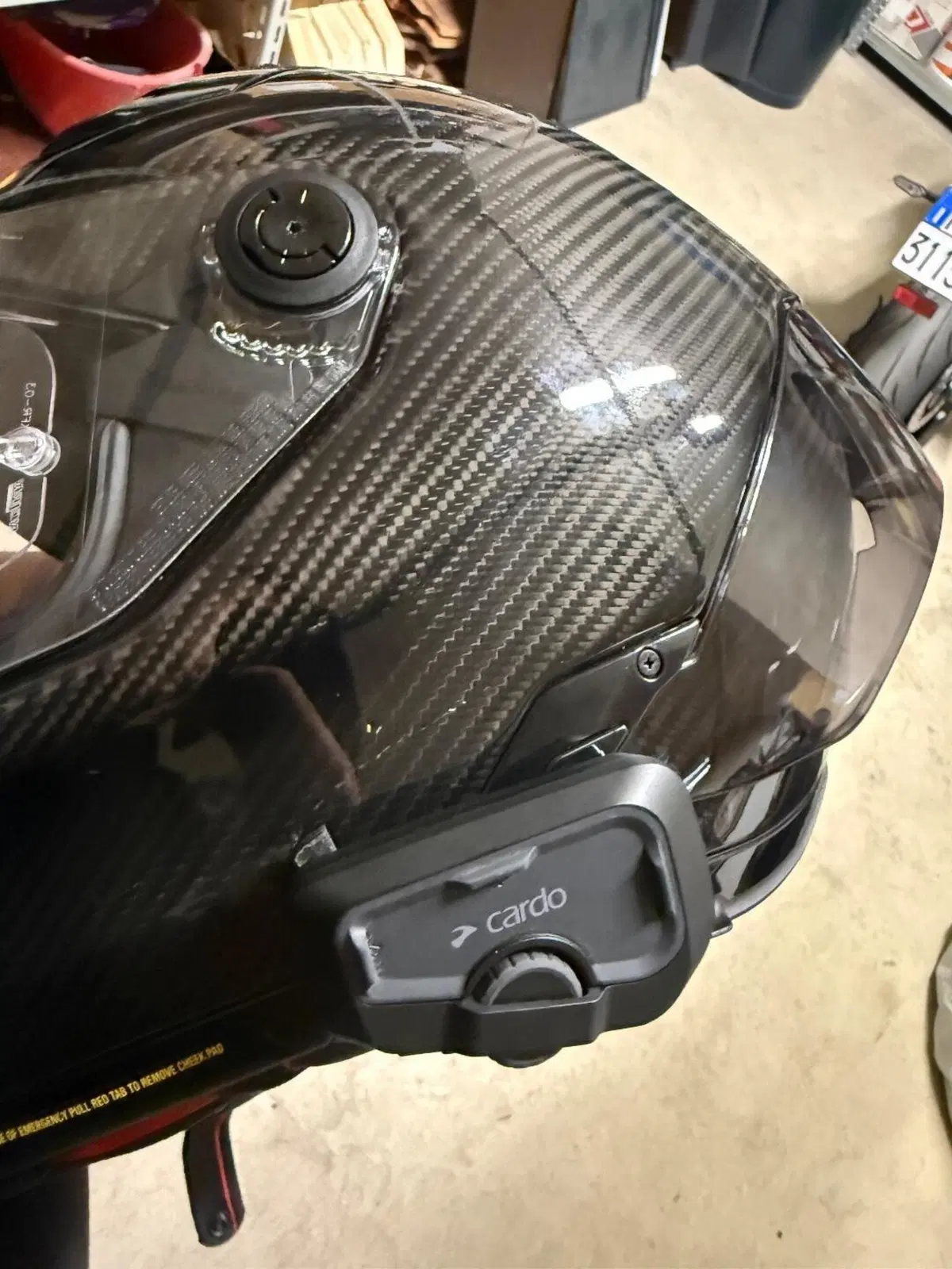 Casco Nolan carbonio ( anche con interfono) (5)
