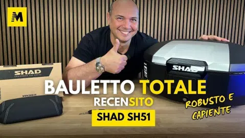 Il miglior top case 2026? Scopriamo lo SHAD SH51 da 51 litri