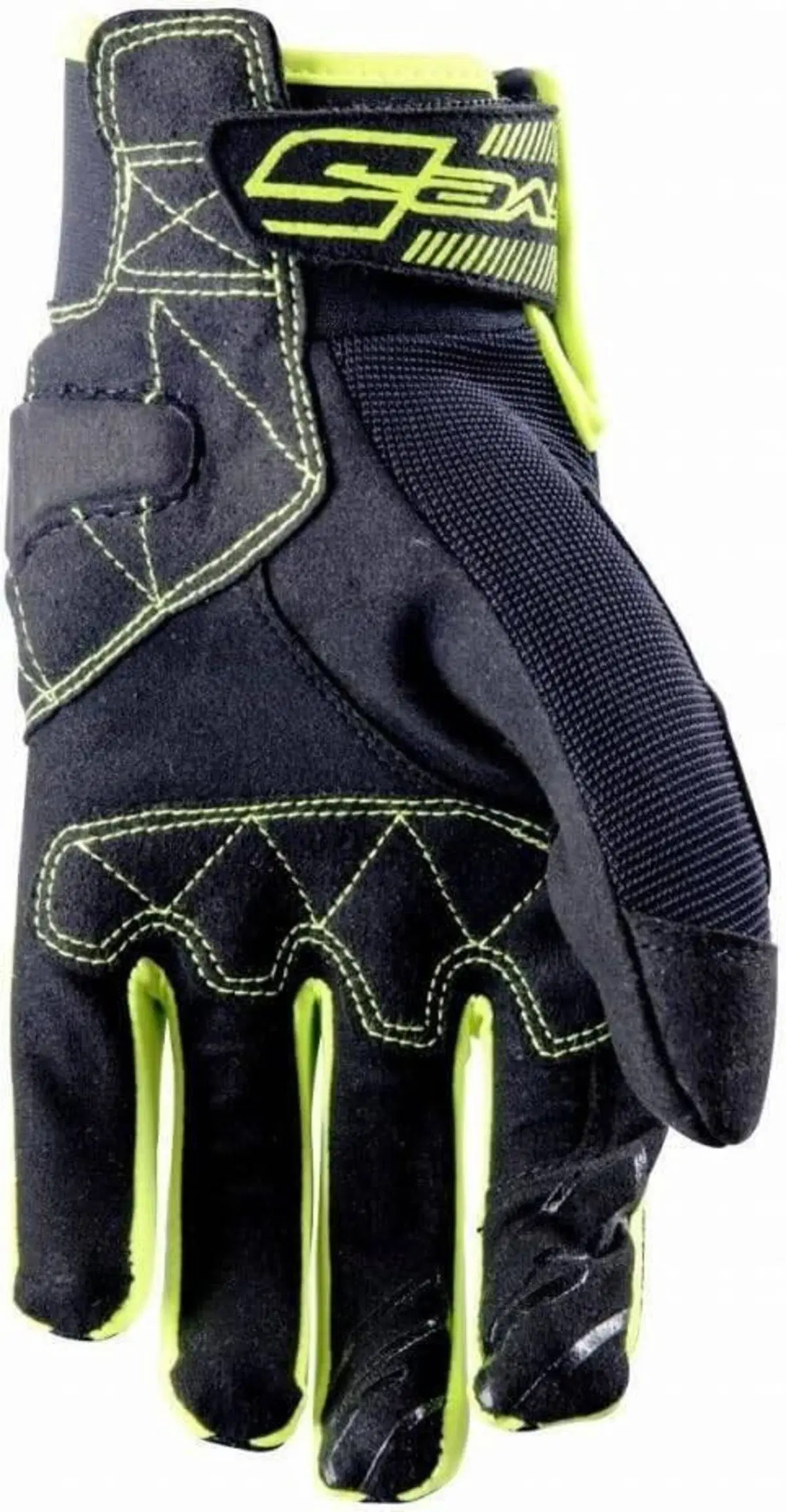 GUANTI FIVE RS3 Black Fluo Yellow XXL (2)