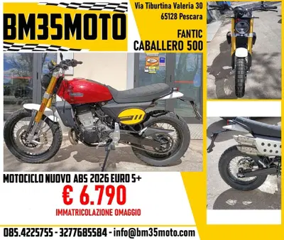 Fantic Motor Caballero 500 Scrambler (2025 - 26) nuova