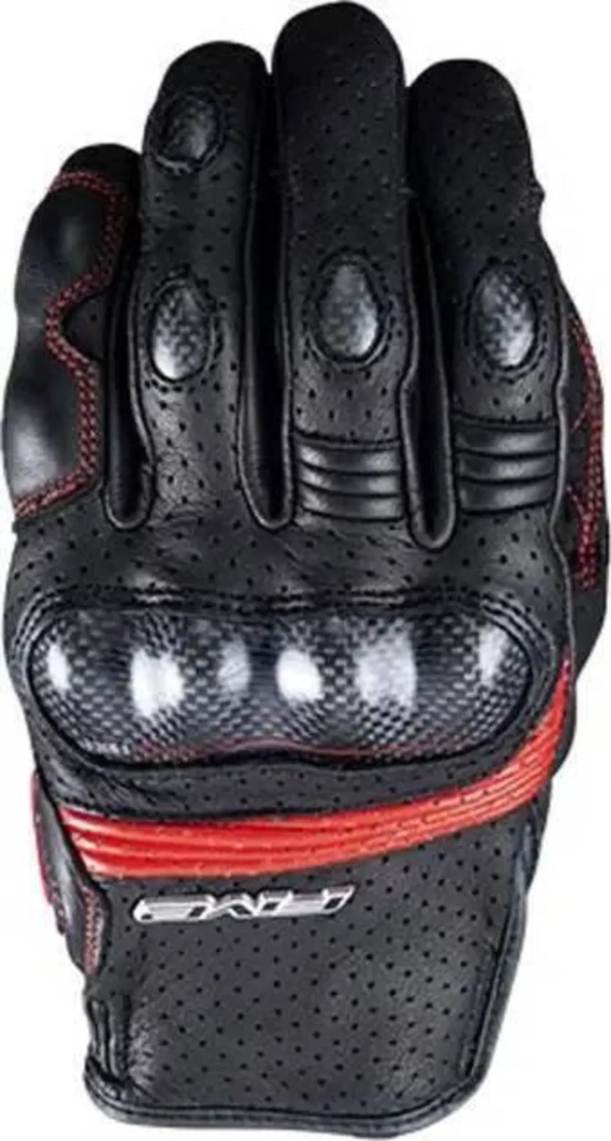 Guanti FIVE SportCity Carbon Black Red M