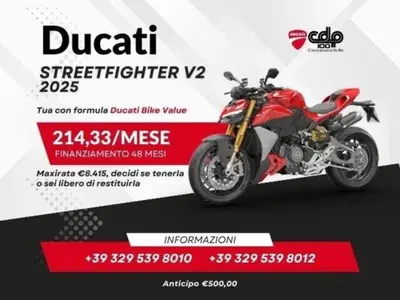 Ducati Streetfighter V2 (2025 - 26) usata