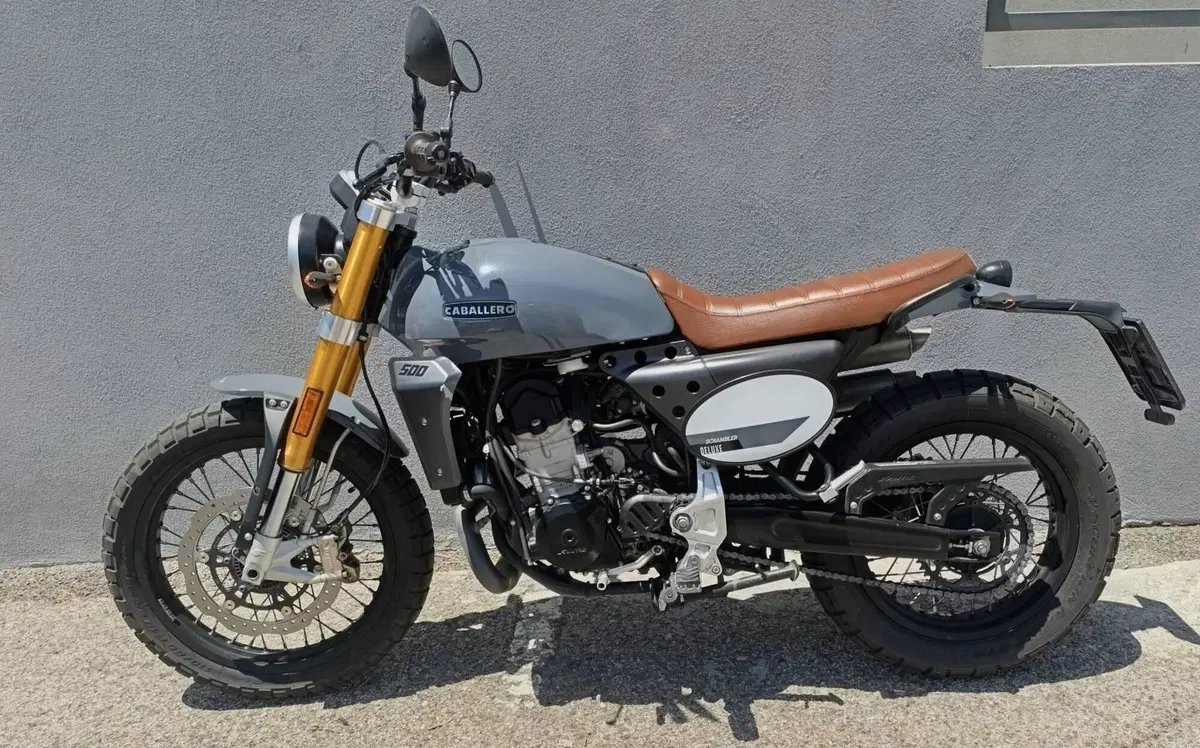Fantic Motor Caballero 500 Scrambler Deluxe (2021 - 23)