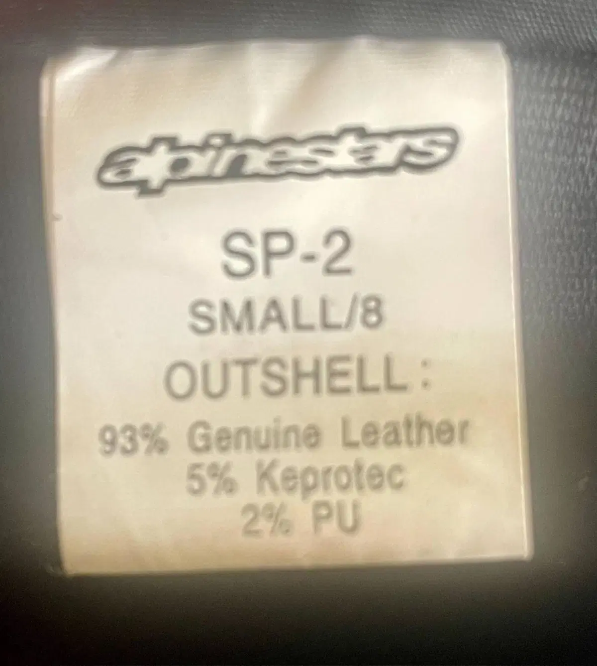 Guanti Alpinestars SP-2 Taglia S Bianco Grigio Ner (3)