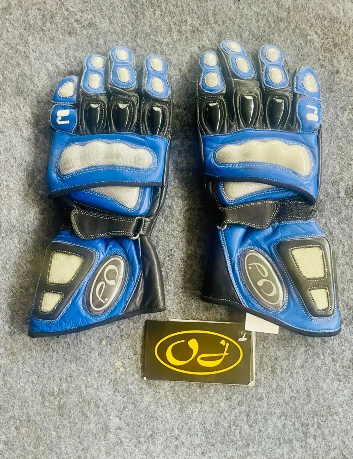 Guanti OJ Speed Metal Taglia L Blu Nero Oj Atmosfere Metropolitane