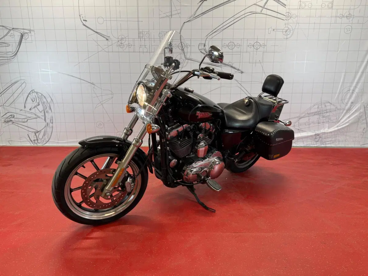 Harley-Davidson 1200 SuperLow (2014 - 16) - XL 1200T (5)