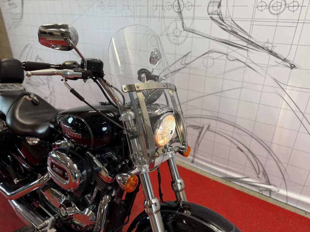 Harley-Davidson 1200 SuperLow (2014 - 16) - XL 1200T (10)
