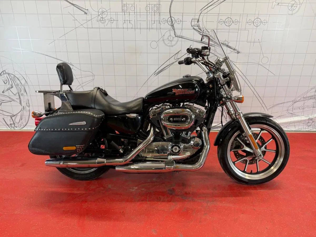 Harley-Davidson 1200 SuperLow (2014 - 16) - XL 1200T