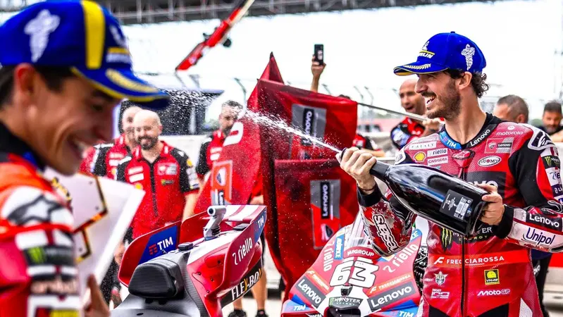MotoGP 2026. GP di Ungheria a Balaton. Pecco Bagnaia: "Non giocherei mai a poker con Marc Marquez"