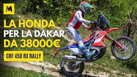 TEST Honda CRF 450 RX Rally - La HRC pronta per affrontare il deserto - la prova di Moto.it
