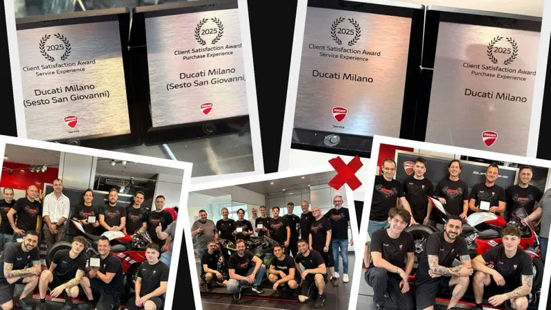Ducati Milano fa doppietta ai Client Satisfaction Award 2025